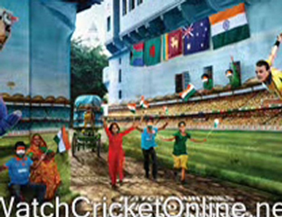 watch icc world cup cricket 2011 live online