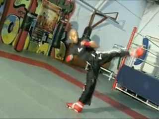 Full contact karate entrainement et techniques