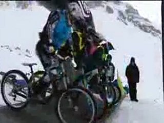 Four cross MTB, Four cross VTT - Tignes, France 2009