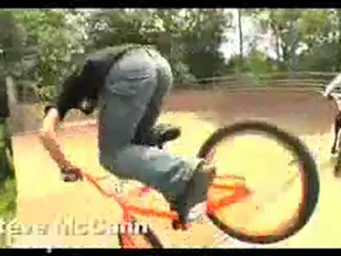 BMX session at Ben Hittle's mini ramp