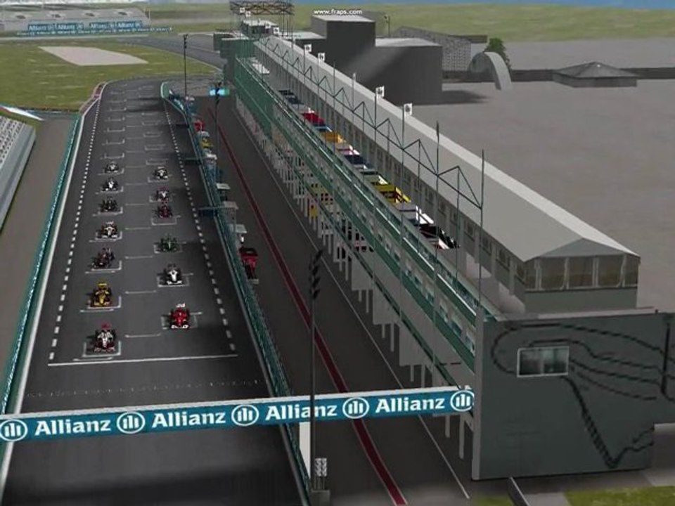 Départ à Magny-cours GPF1 2011