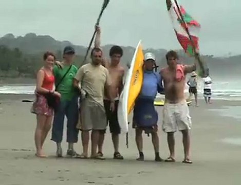 Surf Kayaking in Costa Rica