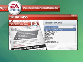 Get EA Sports Online Pass code Crack