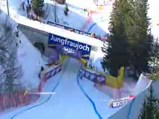 Didier Defago Wins at Wengen 2009 - Super G