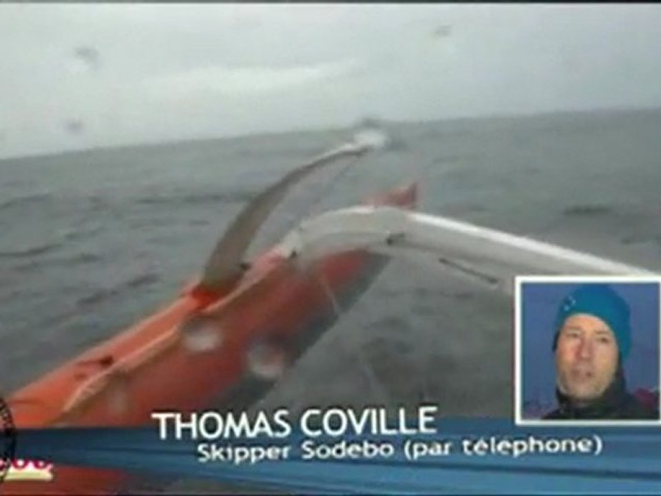 Voile : Thomas Coville dans les quarantièmes rugissants