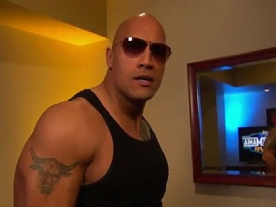 WrestleMania XXVII Host The Rock  a special message