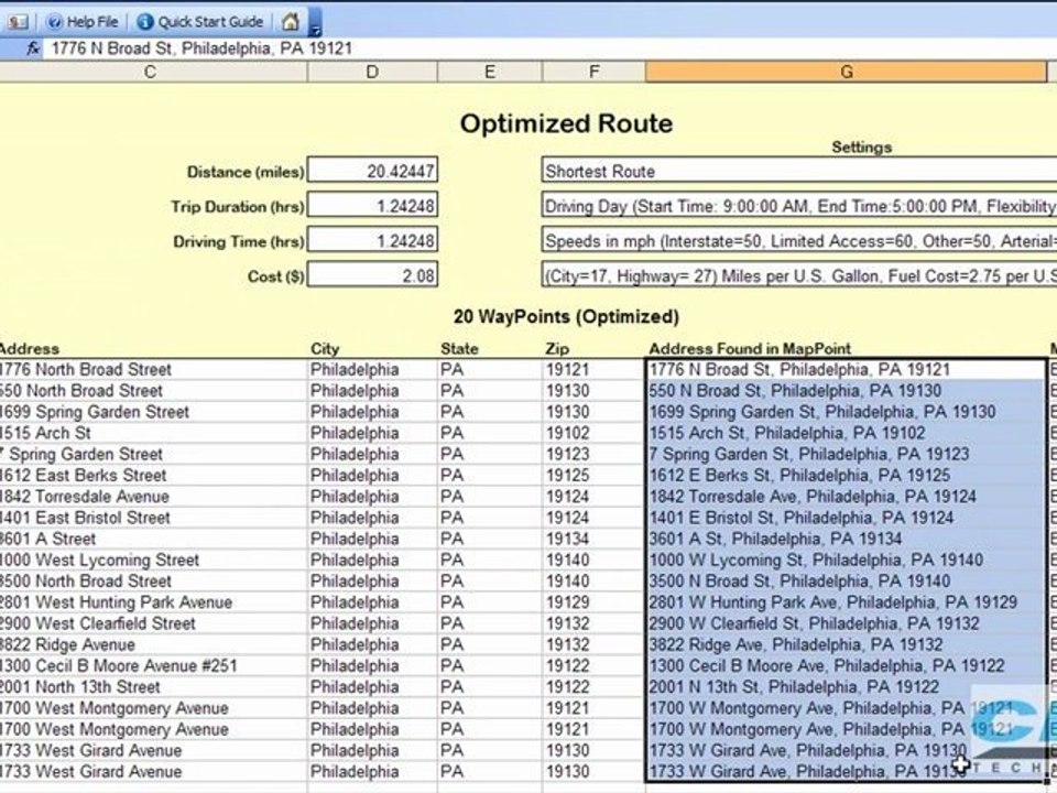 Route Optimization with One Click
