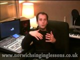 Norwich singing lessons vocal coaching