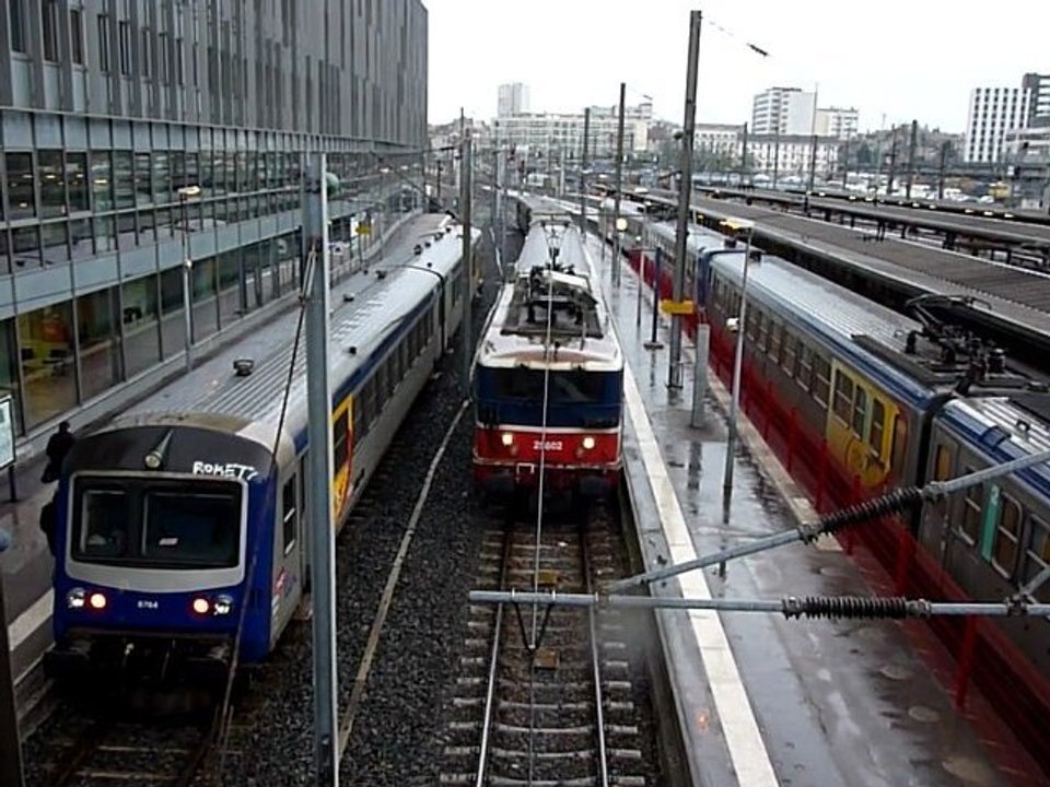 Ter Lorraine en provenance de Lunéville arrive à Nancy