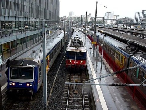 Ter Lorraine en provenance de Lunéville arrive à Nancy