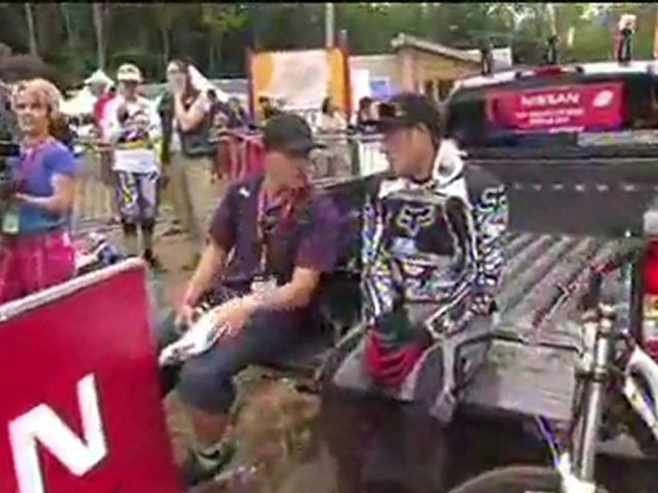 UCI Bromont World Cup, Greg Minnaar 2nd Place DH