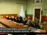 Italia: Ordenan juicio contra Berlusconi por incitar a la prostitución de menores