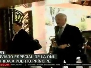 Llegó a Haití Bill Clinton, enviado especial de ONU