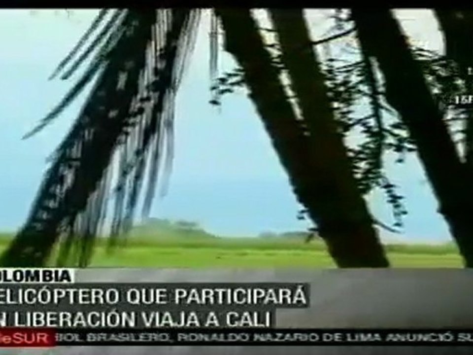 Helicópteros brasileños de misión humanitaria para liberaciones se trasladan a Cali