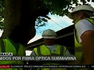 Jamaica y Venezuela unidos por fibra óptica submarina