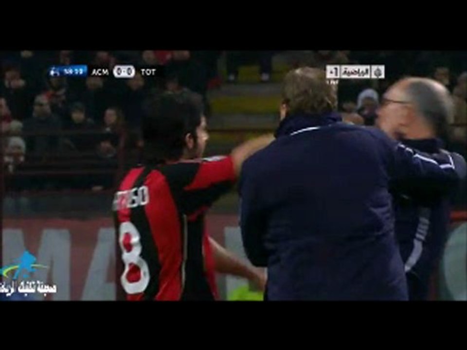 Gattuso vs Tottenham - but Croch vs Ac Milan 15-02-2011