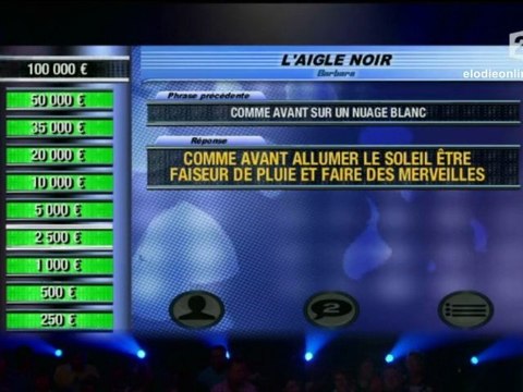 Élodie Frégé & Arnaud Gidoin - La chanson à 100000€