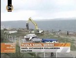 Kanal 24 - istanbul'un En büyük plajı Tuzla'da açılıyor.