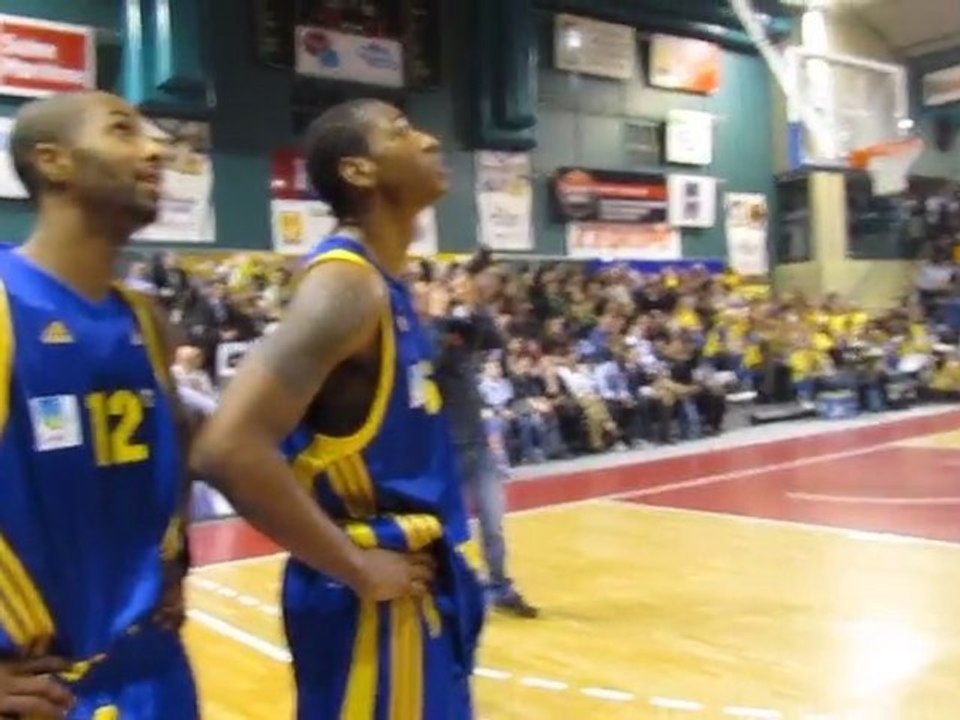 Incendie durant le match de basket SPO Rouen vs ALM Evreux