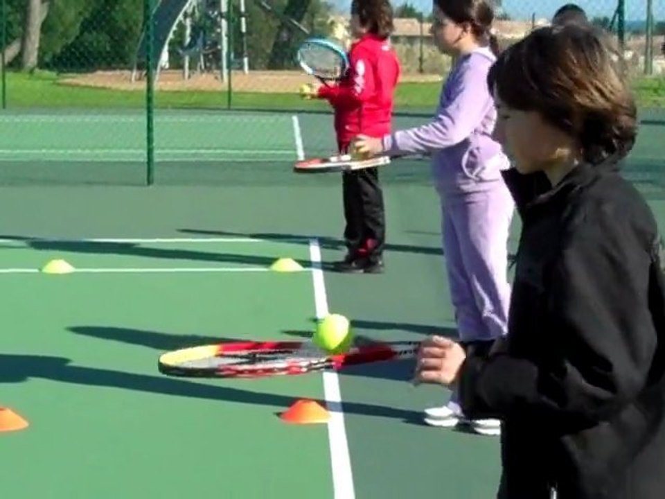 Tennis à Furiani CM2 école de Toga Bastia