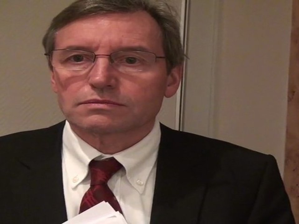 René-Paul Savary, président du conseil général de la Marne