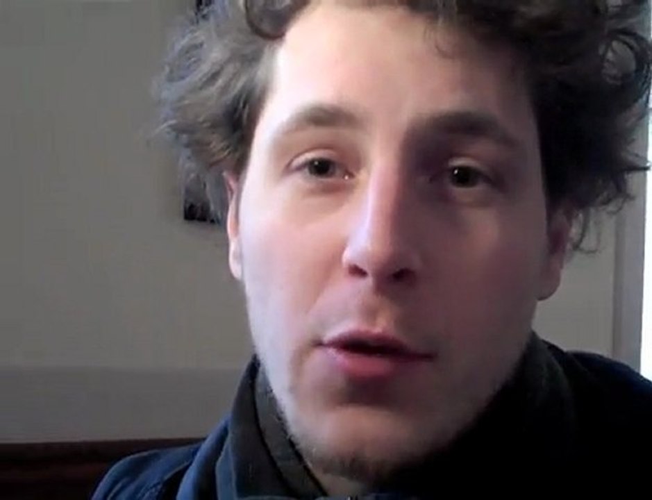 Julien Bayou, militant Jeudi noir