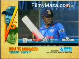 Warm Up Match India vs. New Zealand - 16th feb 2011 -pt5