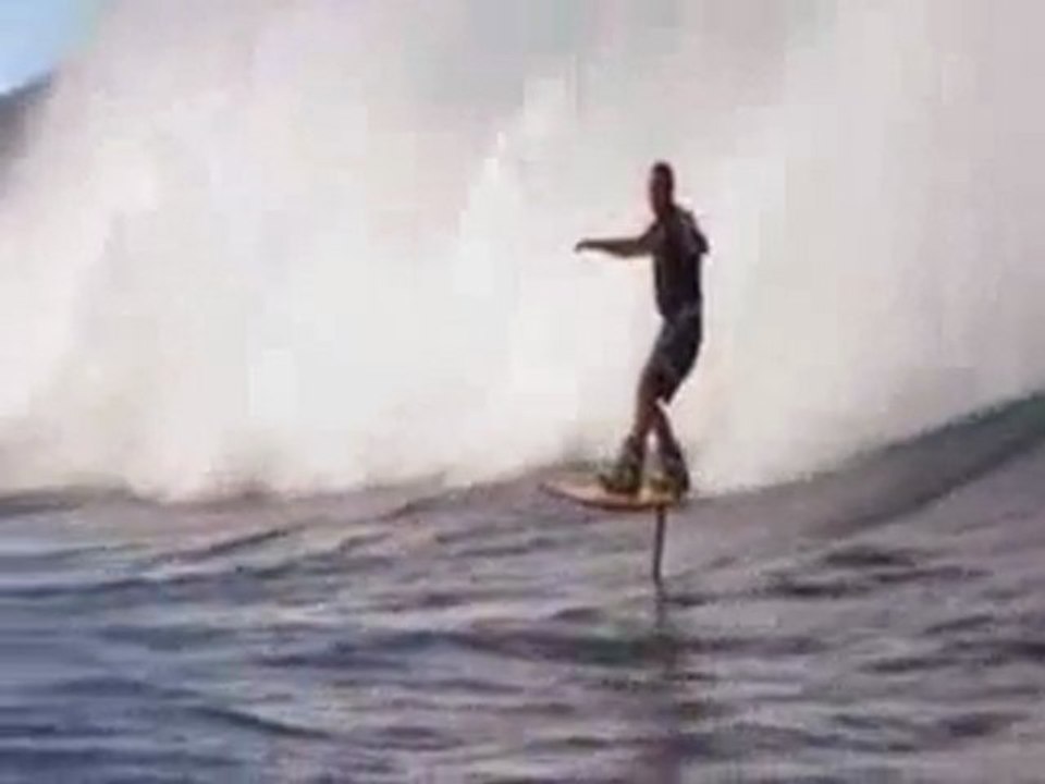 Hydrofoil Surfing