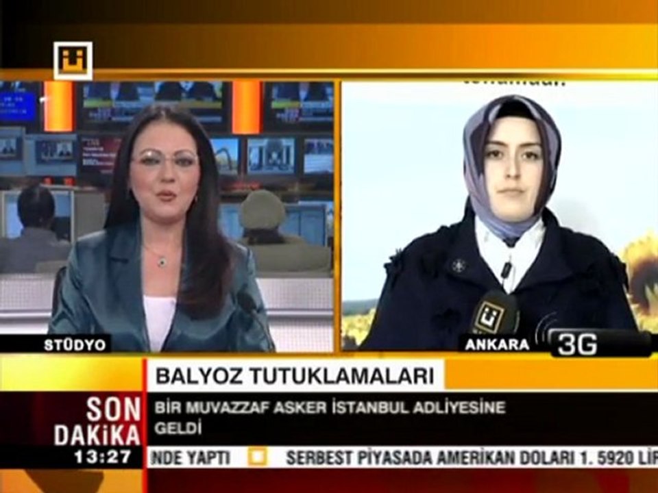 Bircan Çelebi 3G ile Ankara Tarım Bakanlığına canlı Bağlantı