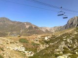 Balade en moto - dans les montagnes des Pyrénées