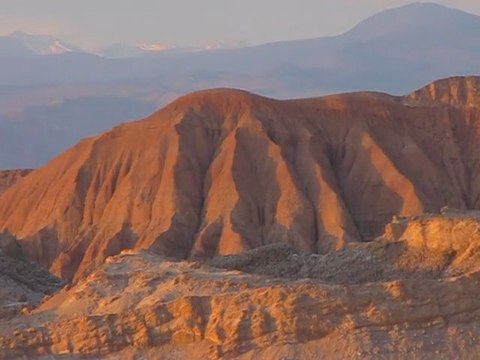 La vallée de la Lune dans le désert d'Atacama
