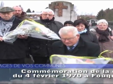 Fil de l'Actu - Commémoration du 4 février 70 à Fouquières