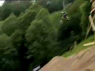 insane mtb drop 15m!!!