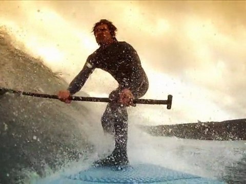 Stand Up Paddle Board Surf en Gijón. HD GoPro camera