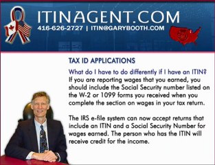itinagent.com | Tax ID Applications | US, Form W-7, Federal