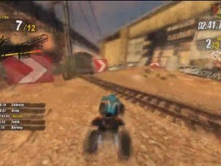 nail'd PS3 Demo - Railroad Gameplay  MotoGamesTV