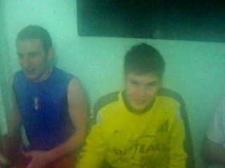 scéne de joie aprés une victoire