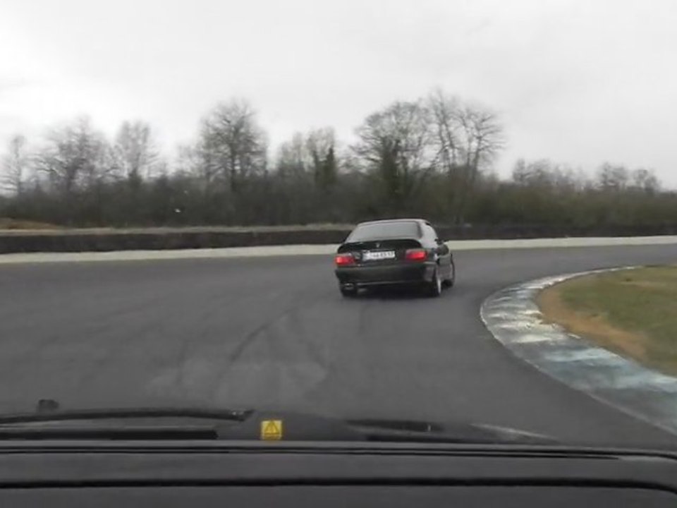 session au Vigeant en bmw 328 coupé e36