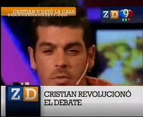 Zapping Diario   Cristian U revoluciono el debate