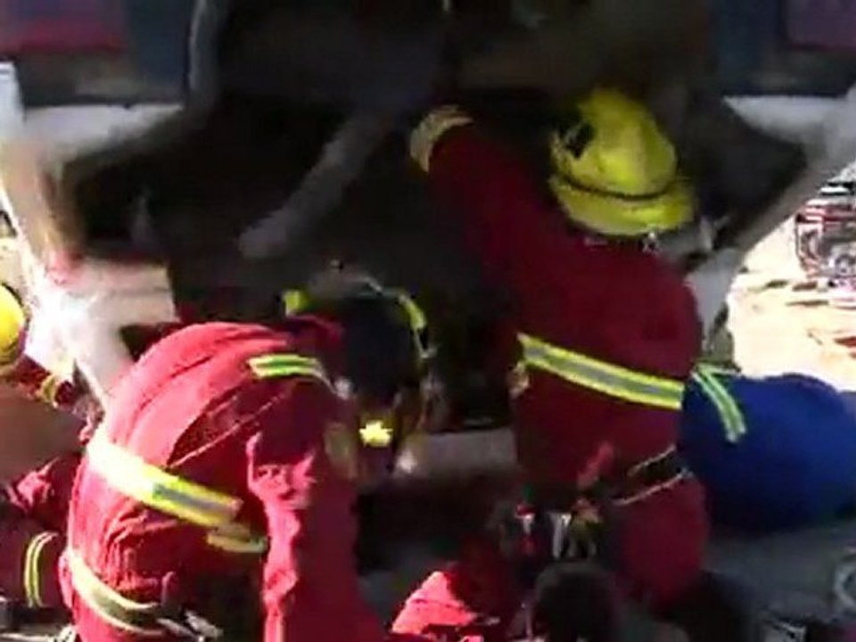Firefighters at the N.A.V.R.C.