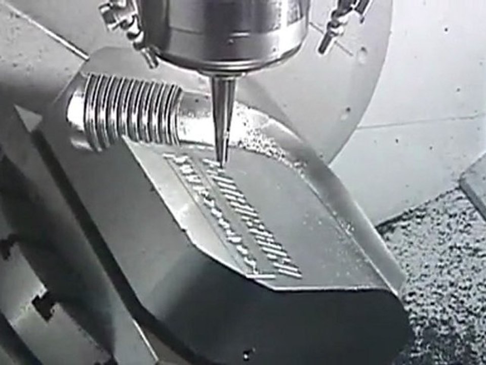Mori Seiki NMV5000 DCG 加工事例 MachineTools.TV