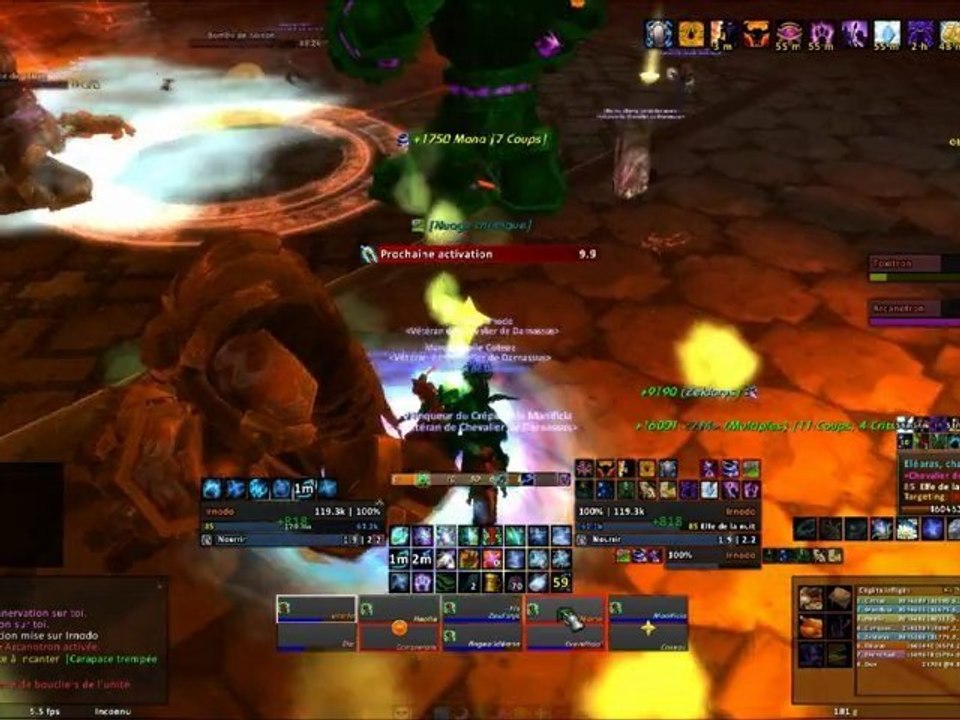 Chevalier de Darnassus vs Système de défense Omnitron 10