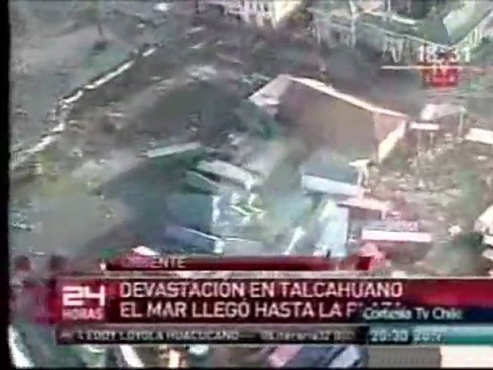TERREMOTO EN CHILE, MUY MALA INFORMACIÓN.