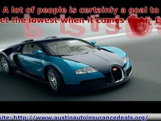 Consumer information about Austin auto insurance