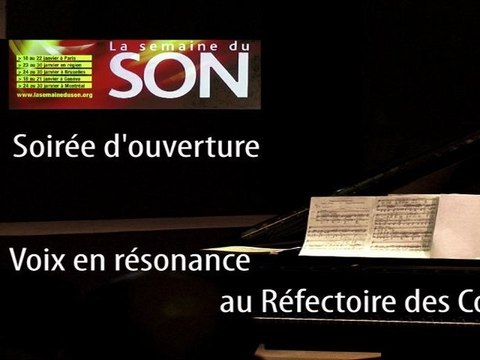 Semaine du Son 2011 - Soirée d'ouverture - 18 janvier 2011