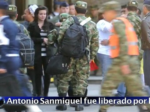 Guerrilla colombiana de las FARC libera a dos rehenes