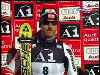 Peter Fill Huge Crash in Super G at Whistler