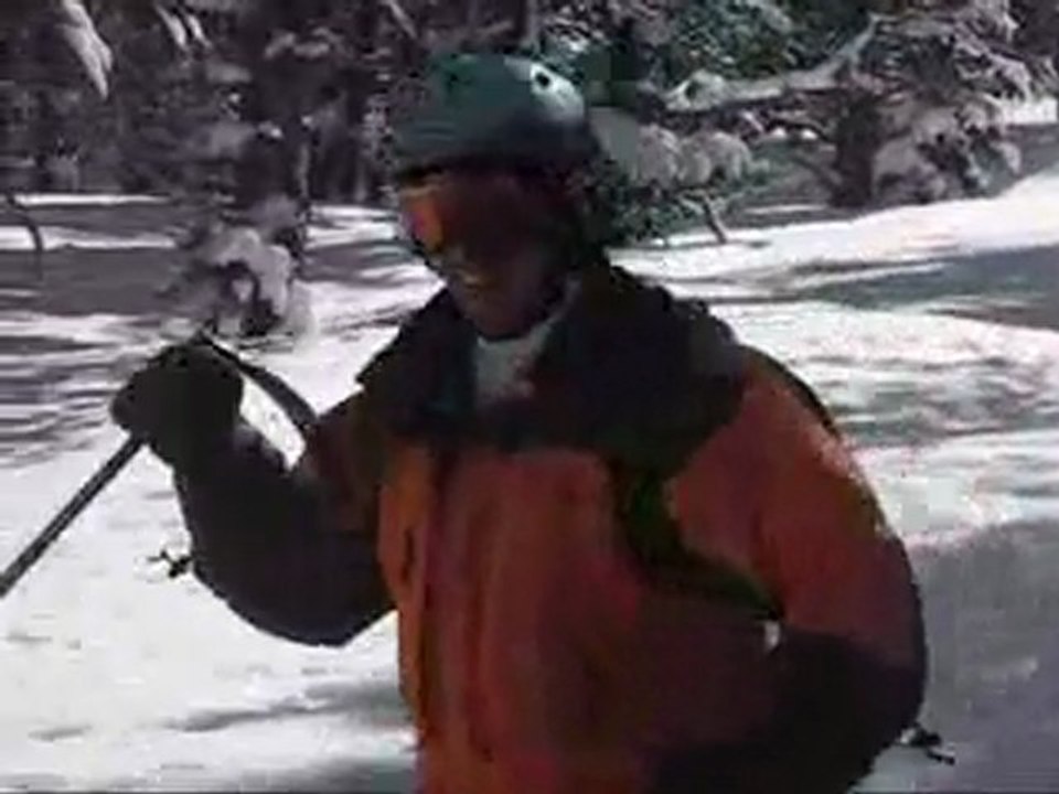 Powder Skiing Big Sky Montana