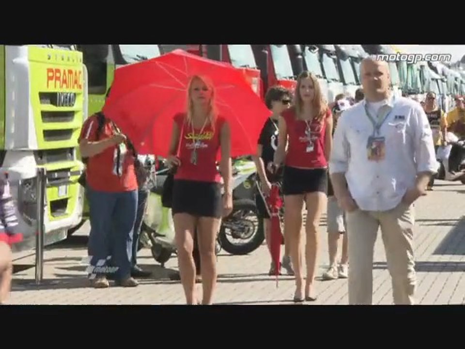 MotoGP hotties at Assen