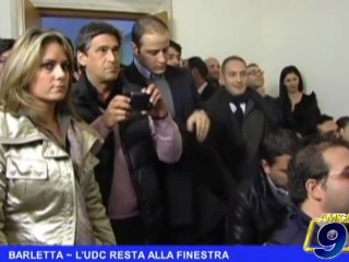 BARLETTA | L'UDC resta alla finestra
